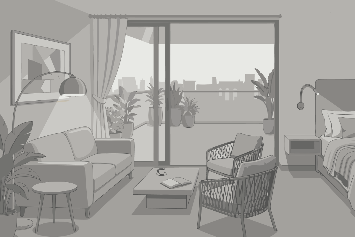 King Studio Suite with Sofa Bed - Non-Smoking